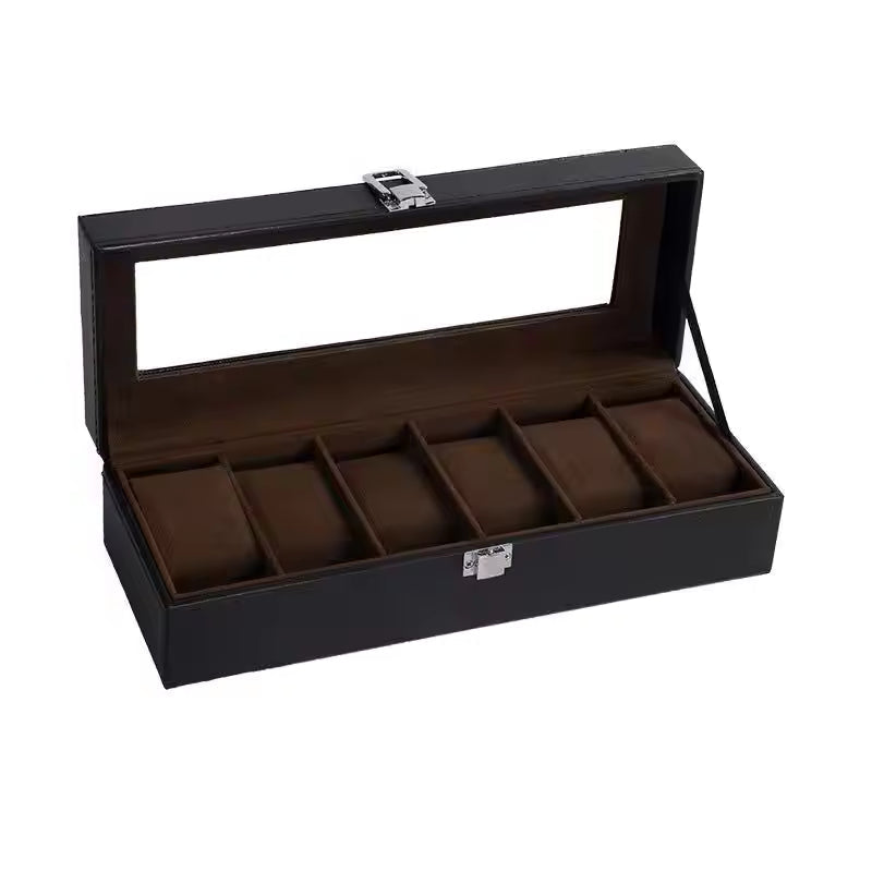 Uhrenbox mit 6 Fächer