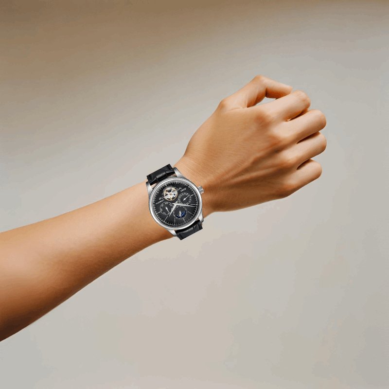 LIGE Fashion Classic Silberschwarz - Chronoxis