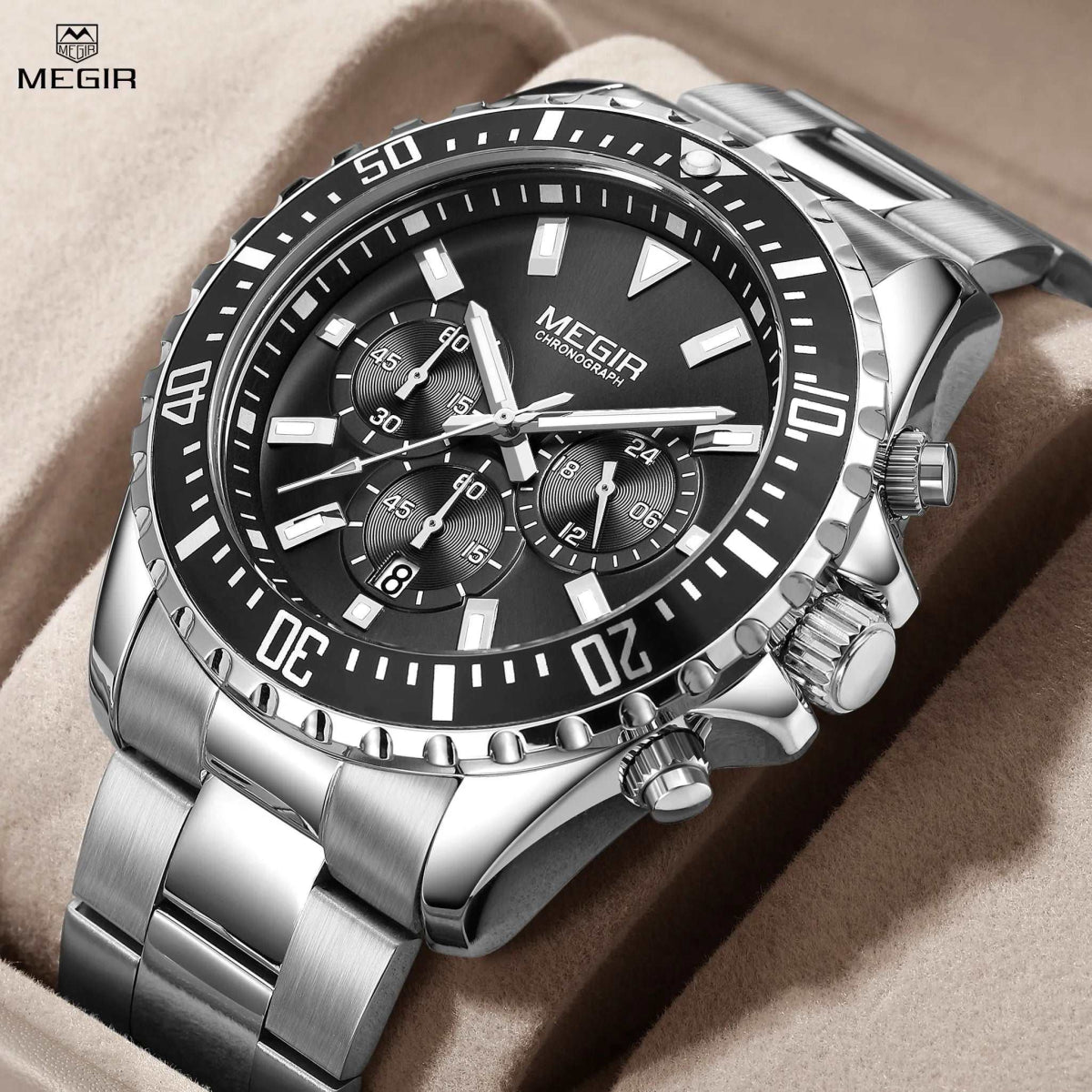 MEGIR Militar Silberschwarz - Chronoxis