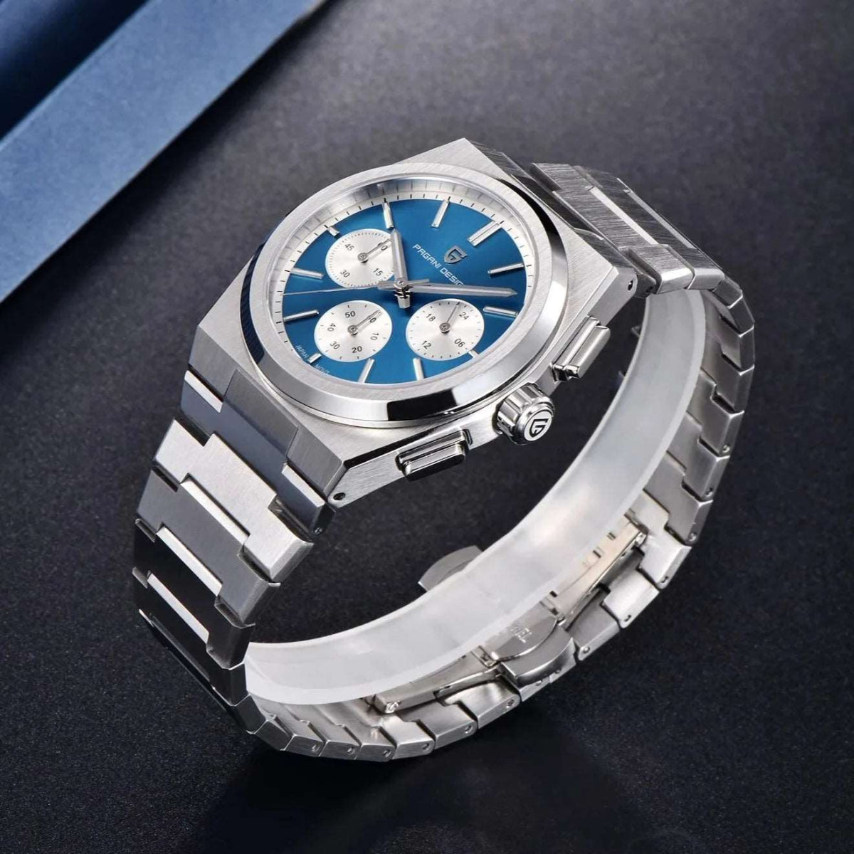 PAGANI DESIGN Bonses Silberblau - Chronoxis