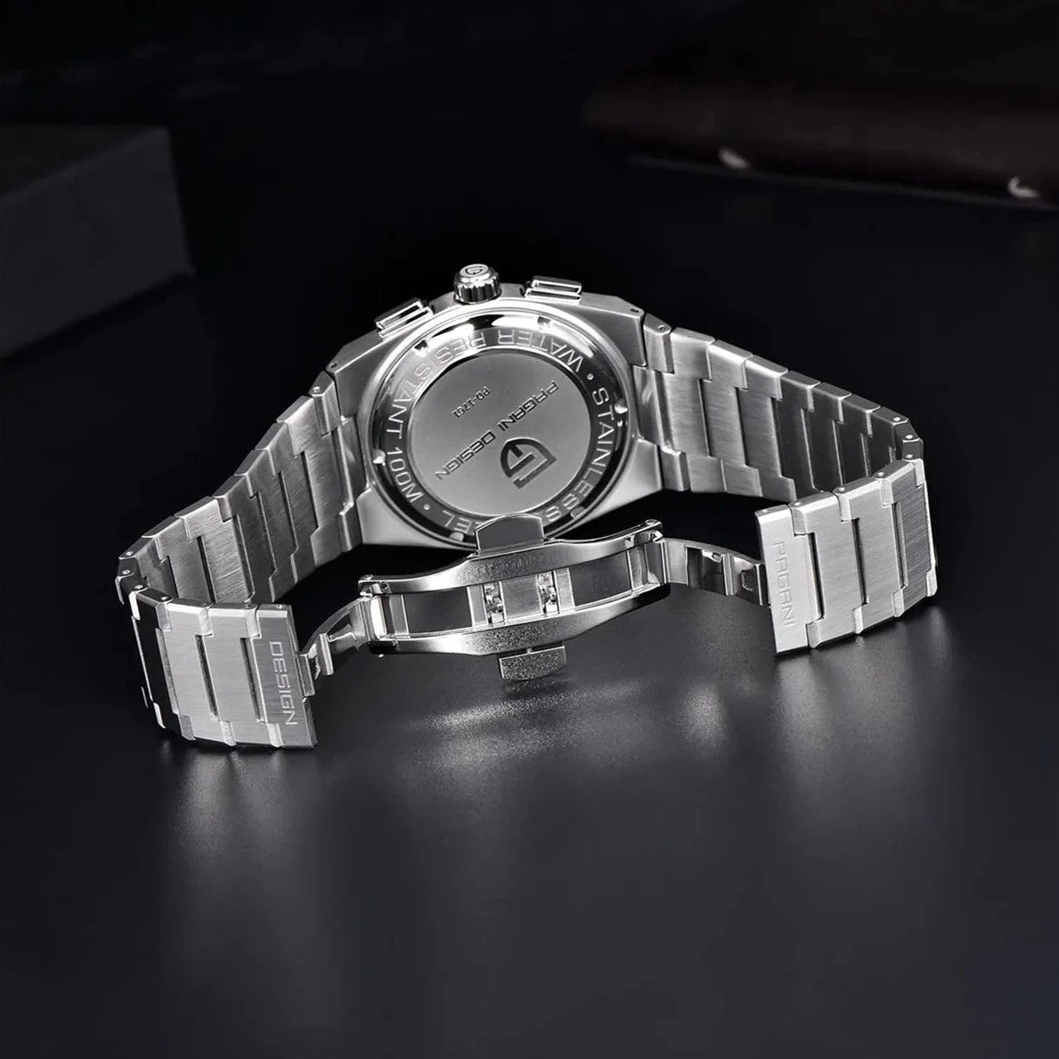 PAGANI DESIGN Bonses Silberschwarz - Chronoxis