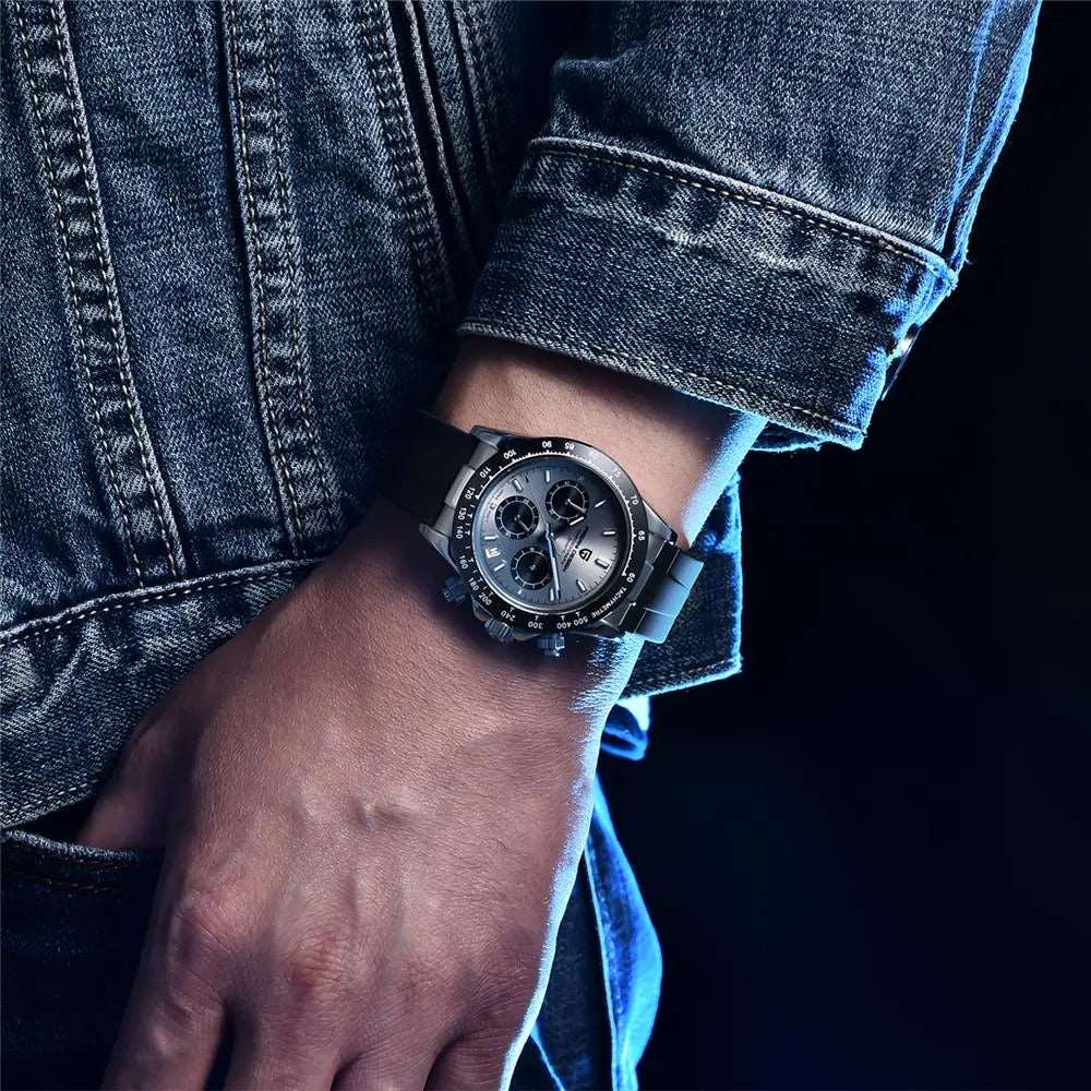 PAGANI DESIGN Rastroba Silber - Chronoxis