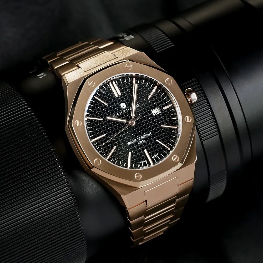 SAPPHERO Royalti Goldschwarz - Chronoxis