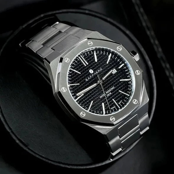 SAPPHERO Royalti Silberschwarz - Chronoxis