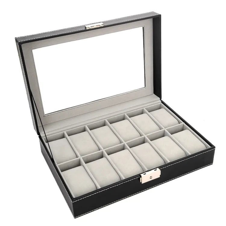 Uhrenbox mit 12 Fächer - Chronoxis