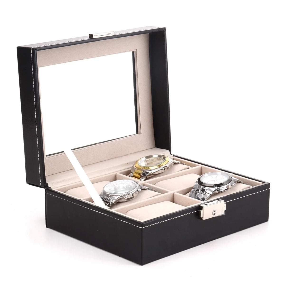 Uhrenbox mit 6 Fächer - Chronoxis
