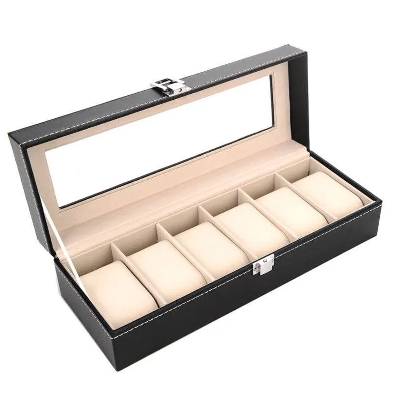 Uhrenbox mit 6 Fächer - Chronoxis