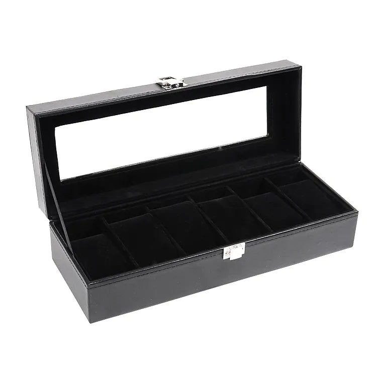 Uhrenbox mit 6 Fächer - Chronoxis
